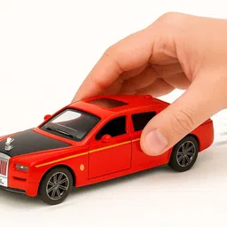 ignite 1:36 Scale Rolls Royce Toy car Phantom Diecast Metal Pullback with Light & Sound image 2