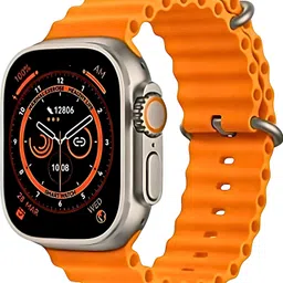 TECHIO Bluetooth calling,Notification support,Music play,Camera control,Sports feature Smartwatch image 1