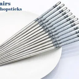jantrex Cooking, Decorative, Eating, Training Stainless Steel Chinese, Japanese, Korean, Vietnamese Chopstick-picture-27