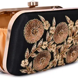 for the beautiful you Party, Casual Black Clutch image 4