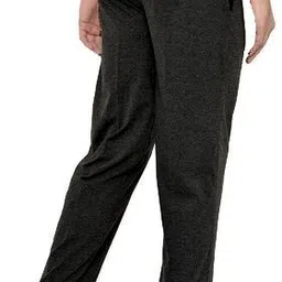 mrb Men Self Design Black Track Pants image 2