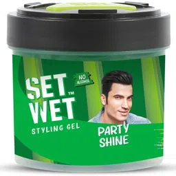 set wet Styling Hair Gel for Men - Party Shine for Strong Hold & High Shine, No Alcohol Hair Styler-picture-10