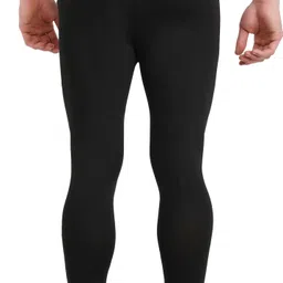 ninq Self Design Men Black Tights image 2