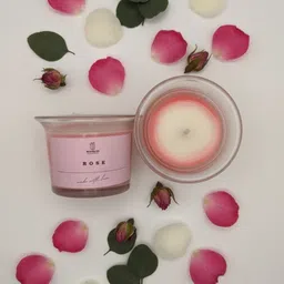 eleven to eleven decor Rose Scented Candle image 5