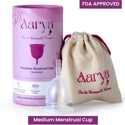 aarya Medium Reusable Menstrual Cup-picture-17