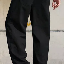 prabhu fab Men Regular Mid Rise Black Jeans image 2