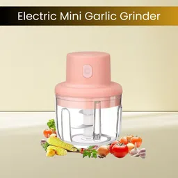 Mini Rechargeable Chopper, Electric Chopper for Onion, Garlic and VegetableA91 Electric Vegetable & Fruit Chopper-image-22