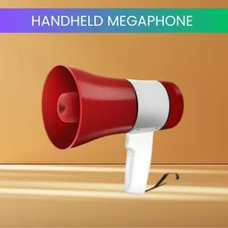 King Bhopu with High Volume Speaker, Battery Backup and Recording FeatureW320 Handheld Megaphone and Rechargeable Siren Loudspeaker With USB/Memory CardL247 Outdoor PA System-image-23