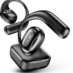 boat Airdopes Progear w/ Air Conduction Tech,100 HRS Playback,OWS Earbuds for Workout Bluetooth Headset image 1