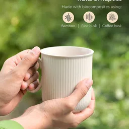 eha Unisex Off White Cups and Mugs image 2