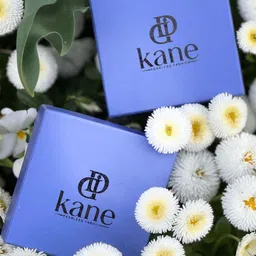 DKane Designs Stainless Steel Gold-Plated Artificial Stones Studded Pendant With Chain image 2