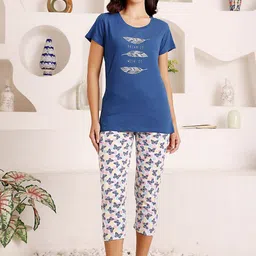 Bodycare Women Printed Pure Cotton Night suit-picture-29