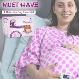 Pregawear Women Pack Of 5 Leak-Proof Disposable Maternity Underwear Basic Briefs PF005A0XS image 4