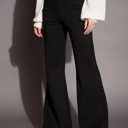 SASSAFRAS BASICS Women High-Rise Trousers image 2