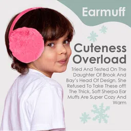 SYGA Kids Cold Protection Fur Earmuffs Handband image 3