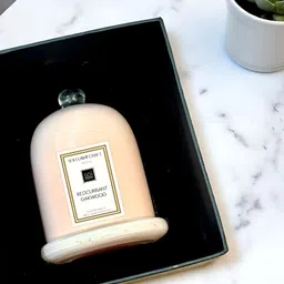 Soi FlameCraft Peach Luxury Oakwood Bell Scented Jar Candle image 4