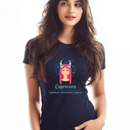 Storeily Humour and Comic Printed Round Neck Cotton Slim Fit T-shirt-picture-10