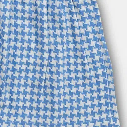 Babys Day Girls Peter Pan Collar Checked Fit & Flare Dress image 2