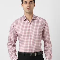 Van Heusen Spread Collar Pure Cotton Shirt image 1