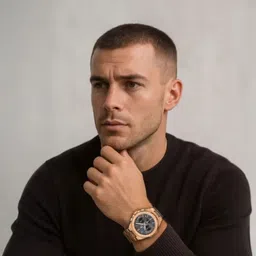 BENTLEY Men Stainless Steel Straps Analogue Multi Function Watch BL-12-44 image 3