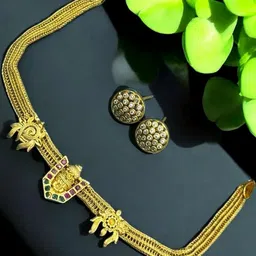 K C JEWELZ Women Gold-Plated Jewellery Set-picture-36