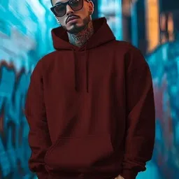 FastColors Back-Printed Hooded Sweatshirt-image-61