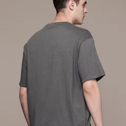 Moda Rapido Men Printed Pockets T-shirt image 5