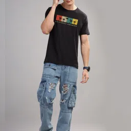 ADRO Men Printed T-shirt image 3