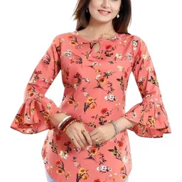 HIALTO Women Orange Solid Other Tops-picture-22