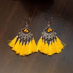 Creative Frogs Geometric Drop Earrings image 3