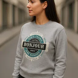 DressBerry Women Printed Sweatshirt image 2