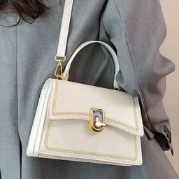 KPOP Women PU Structured Shoulder Bag-picture-24