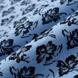 U.S. Polo Assn. Men Floral Printed Polo Collar Cotton Slim Fit T-Shirt image 2