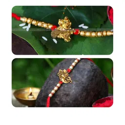 VIVASTRI Pack of 2 Beaded Rakhi-picture-18