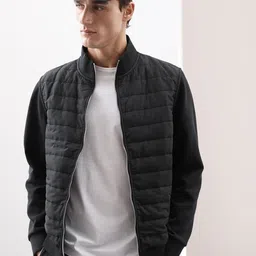 Marks & Spencer Men Cotton Longline Tailored Jacket-picture-32