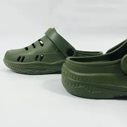 WAALK Men Self Design Clogs Flip Flops image 2