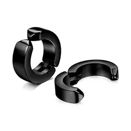 DN Creation Circular Half Hoop Earrings image 3