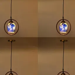 SOMIL Printed Glass Cylinder Ceiling Lamps-picture-14