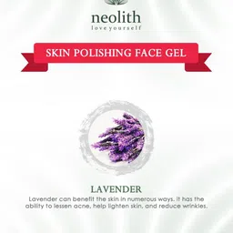 neolith Skin Polishing Face Gel With Lavender- 100 g image 2