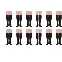 MUKHAKSH Black Cotton Socks-picture-41