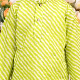 Sangria Boys Lehariya Printed Regular Pure Cotton Kurta with Pyjama image 2