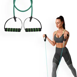 Wiselife Training, Yoga & Home Workout Resistance Band With Handles-picture-11