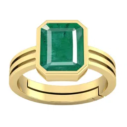 RSPR Certified 11.25 Ratti 10.62 Carat Emerald Panna Gemstone Ring-picture-53