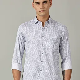 TRIGGER Men Slim Fit Printed Casual Shirt-picture-41