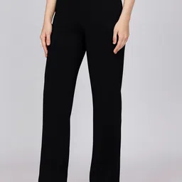 NU CLOTHS Women Relaxed High-Rise Trousers-picture-34