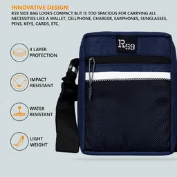 Harissons Unisex Messenger Bag image 2