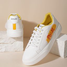 FCUK Men Brand Logo Printed Everyday Sneakers-picture-34