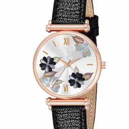 Miss Perfect Women Printed Dial & Textured Leather Straps Analogue Watch LJ448-picture-35