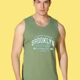 WOOSTRO Pack of 2 Printed Combed Cotton Innerwear Vests with Intelliease Technology image 4