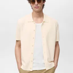 MANGO MAN Knitted Regular Fit Shirt-picture-27